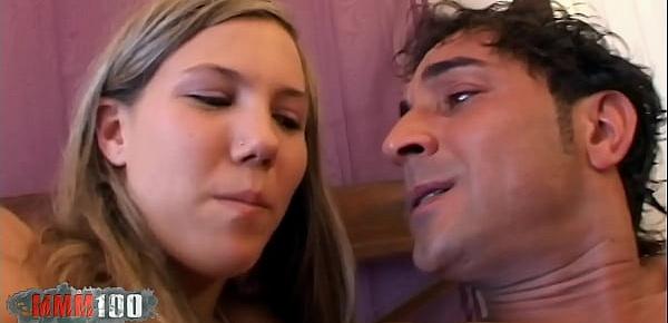 trendsSpanish teen Yaiza del Mar in her first porn video with Jorge Fernandez